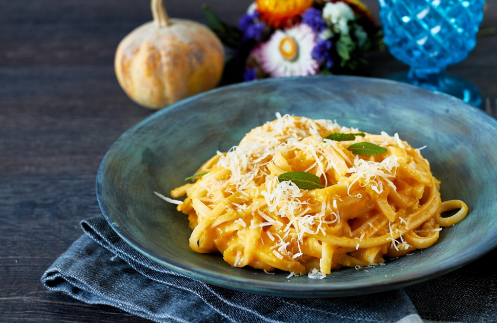 A Recipe for Our Latest Releases: Creamy Pumpkin Pasta